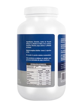 Glutatión con Omega 3 Naturagel de 160 cápsulas