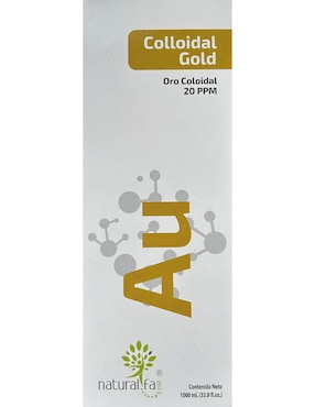 Oro Coloidal Naturalfa3mil Natural sabor herbal de 1 l
