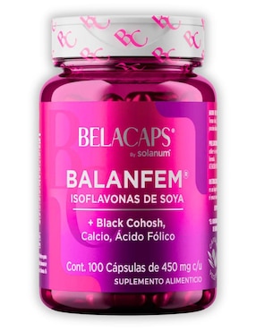 Belanfem Solanum con isoflavonas de 100 tabletas