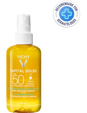Protector solar FPS 50 Capital Soleil Agua Hidratante Vichy Capital Soleil 200 ml