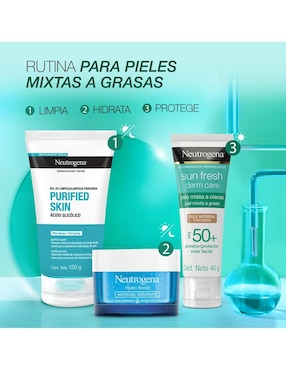 Protector solar FPS 50 Piel morena Neutrogena Sun Fresh