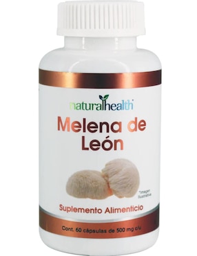 Melena De León Natural Health 60 Cápsulas