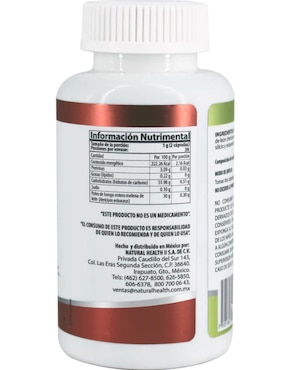 Melena de León Natural Health Natural Health de 60 cápsulas