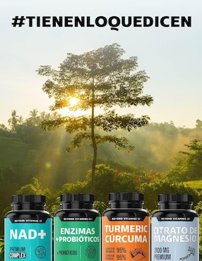 Vinagre de Manzana + Inulina de Agave Beyond Vitamins de 60 cápsulas