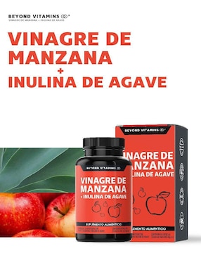 Vinagre de Manzana + Inulina de Agave Beyond Vitamins de 60 cápsulas