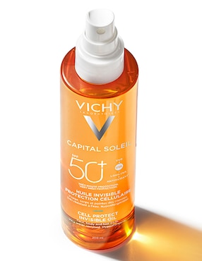 Protector solar FPS 50 Capital Soleil Cell Protect Oil Vichy Capital Soleil 200 ml