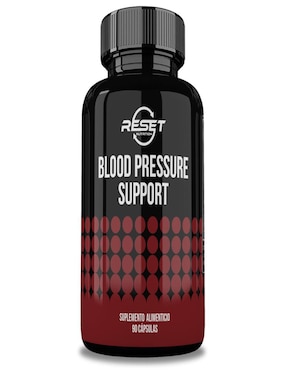 Blood Pressure Reset Nutrition con vitamina C, vitamina b6, vitamina b12, bulbo de ajo en polvo, flor de hibisco, hoja de olivo, extracto de espino blanco, hoja de buchu, hoja de uva ursi, baya de enebro y hoja de té verde