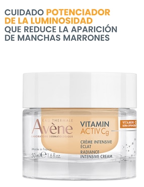 Crema facial recomendada para revitalizar día y noche Crema de Luminosidad Intensiva Antioxidante Avène Vitamin Activ Cg todo tipo piel