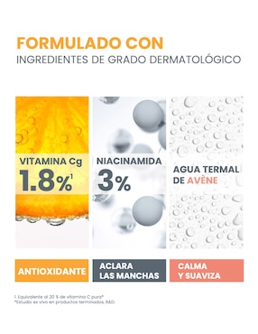 Crema facial recomendada para revitalizar día y noche Crema de Luminosidad Intensiva Antioxidante Avène Vitamin Activ Cg todo tipo piel