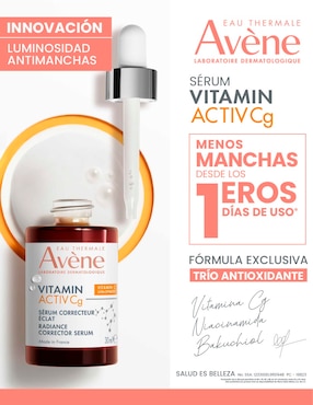 Sérum antiedad facial Vitamin Activ Cg Corrector Antimanchas Avène todo tipo piel