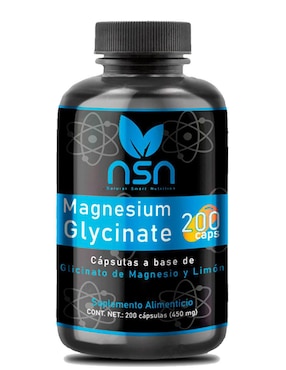 Glicinato de Magnesio Natural Smart Nutrition con magnesio de 450 g