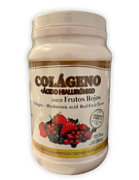 Colágeno + Ácido Hialurónico Pretty Bee Sabor Frutos Rojos 1 Kg