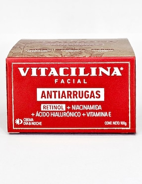 Crema facial recomendada para prevenir signos de la edad día y noche Vitacilina Facial Antiarrugas Vitacilina todo tipo piel