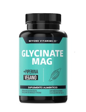 Glycinate Mag Beyond Vitamins 180 Cápsulas