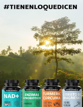 Glicinato de Magnesio, Magnesio y Pimienta Negra estandarizada al 95% Beyond Vitamins de 180 cápsulas