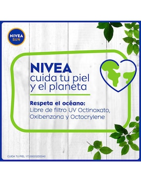 Protector solar FPS 50 Nivea