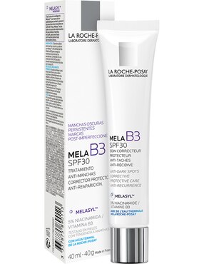 Crema facial recomendada para hidratar día y noche La Roche Posay Mela B3 para piel sensible