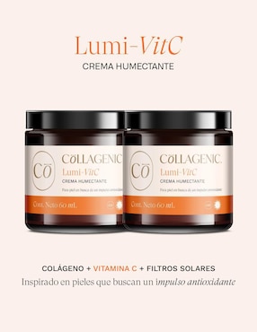 Set de crema facial recomendada para aclarar de noche Collagenic Premium para todo tipo piel