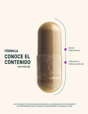 Hialu-E: Ácido Hialurónico + Vitamina E + Estearato de Magnesio Life 360+ Life360+