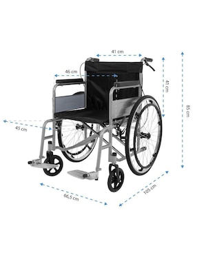 Silla de ruedas Onof ONSR-6C