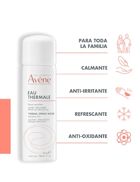 Loción cara y cuerpo calmante Avène agua termal