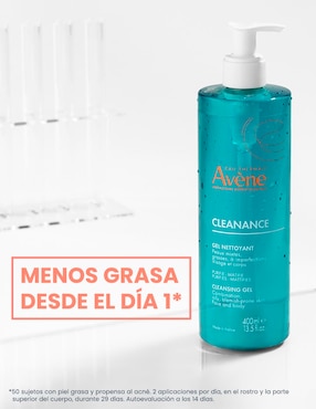Limpiador facial Gel Cleanance Avène para acné