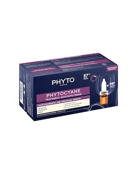 Tratamiento para capilar Phytocianeampolletas Caída Progresiva anticaída Phyto