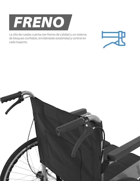 Silla de ruedas Onof ONSR-W1