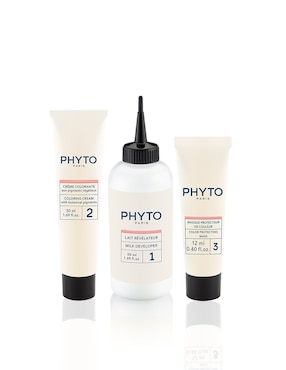 Tinte para cabello Coloration Permanente Phyto Botanical Pigments tono 5.35 Castaño claro chocolate