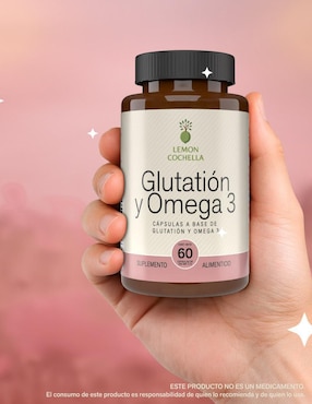 Glutation y Omega 3 Lemon Cochella