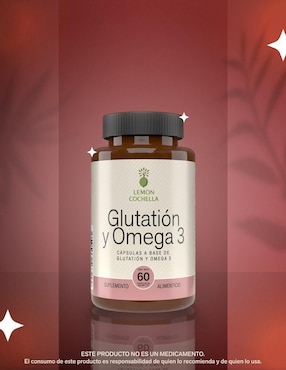 Glutation y Omega 3 Lemon Cochella