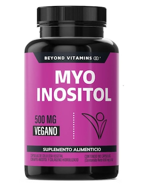 MYO Inositol Y Colágeno Hidrolizado Beyond Vitamins 180 Cápsulas