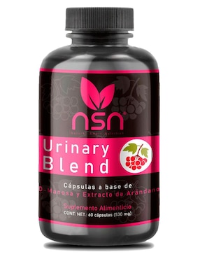 Urinary Blend Nsn con d-manosa de 60 cápsulas