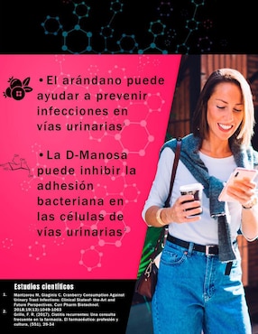 Urinary Blend Nsn con d-manosa de 60 cápsulas