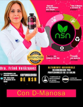 Urinary Blend Nsn con d-manosa de 60 cápsulas