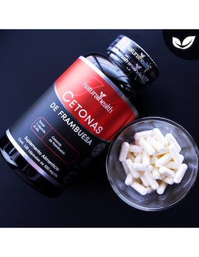 Cetonas de Frambuesa Natural Health de 120 cápsulas