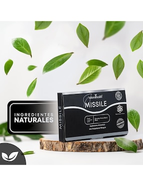 Missile Premium Natural Health con maca de 10 cápsulas