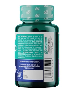 Vitamina D, Aceite De Linaza Solanum de 45 cápsulas