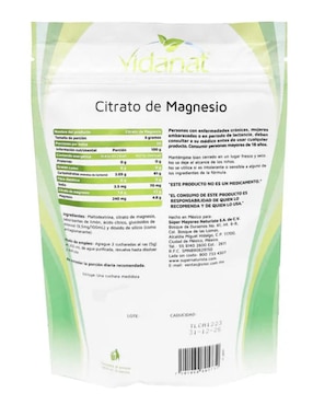 Citrato de Magnesio Vidanat sabor limón de 150 g