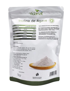 Inulina de Agave Vidanat sabor natural de 500 g