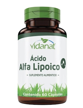 Ácido Alfa Lipoico Vidanat 60 Cápsulas