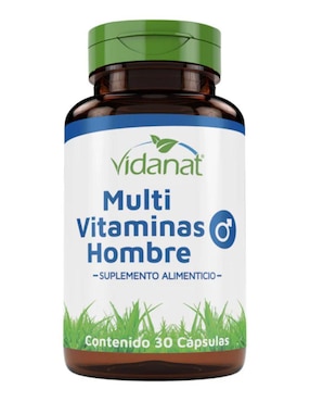 Multivitaminico Hombre Vidanat 30 Cápsulas