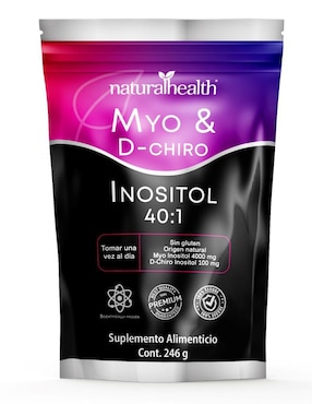 Myo & D Chiro Inositol Premium Natural Health 246 G