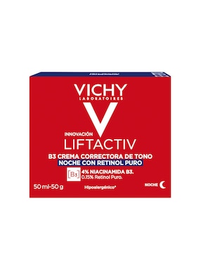Crema facial recomendada para prevenir signos de la edad de noche Collagen Specialist Vichy Liftactiv todo tipo piel