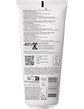 Leche corporal recomendada para hidratar de día Posthelios Leche Hidratante La Roche Posay Anthelios para piel sensible