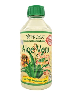 Bebida Aloe Vera Tropical Prosa con aloe barbadensis sabor natural de 1 l