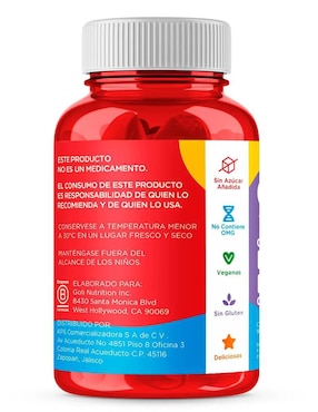 Goli Kids Goli sabor frutos rojos de 80 gomitas