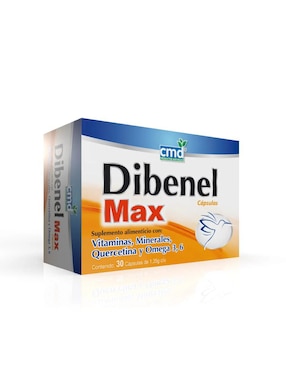 Dibenel Max Cmd con quercetina de 30 cápsulas