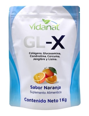 Gl-x Vidanat Con Colágeno Sabor Naranja 1 Kg