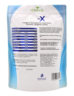 GL-X Vidanat con colágeno sabor naranja de 1 kg